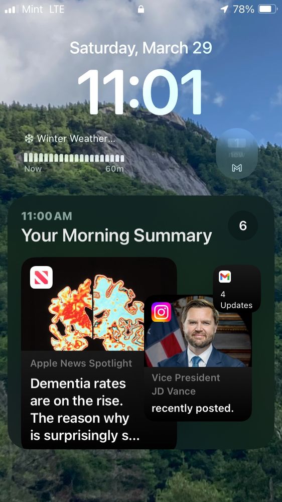 News of rising dementia rates collides with JD Vance. Coincidence…?