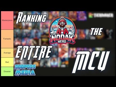 Ranking the ENTIRE MCU