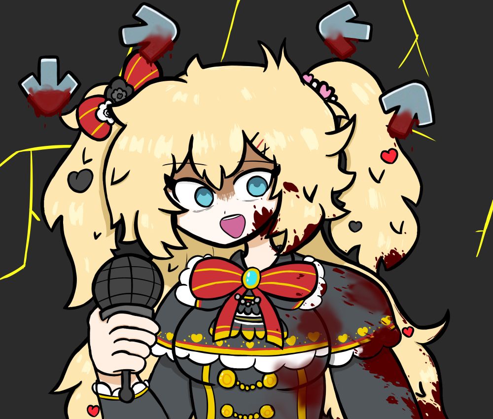Spooky bloody Haachama ooo scary

fnf