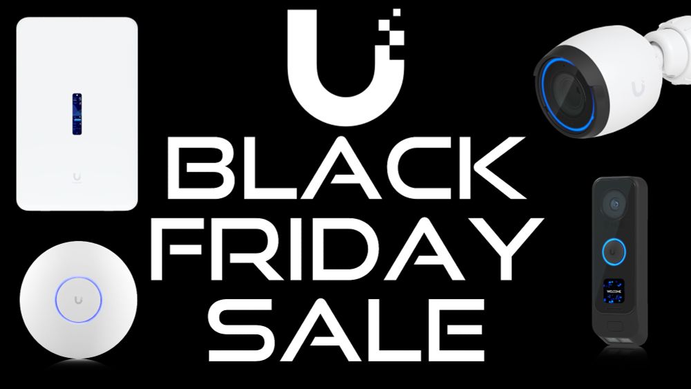 Ubiquiti Black Friday Sale Video Thumbnail