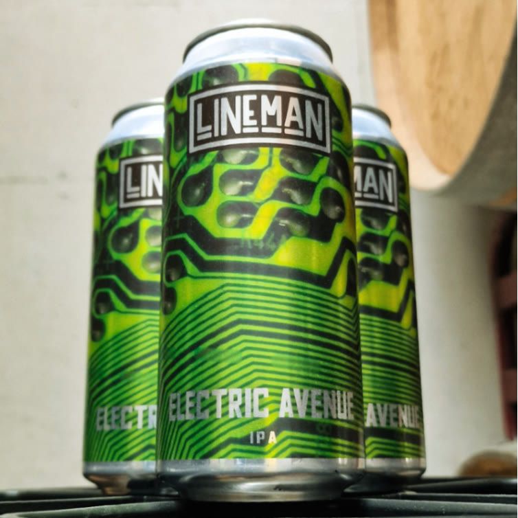 Cans of Lineman Electric Avenue