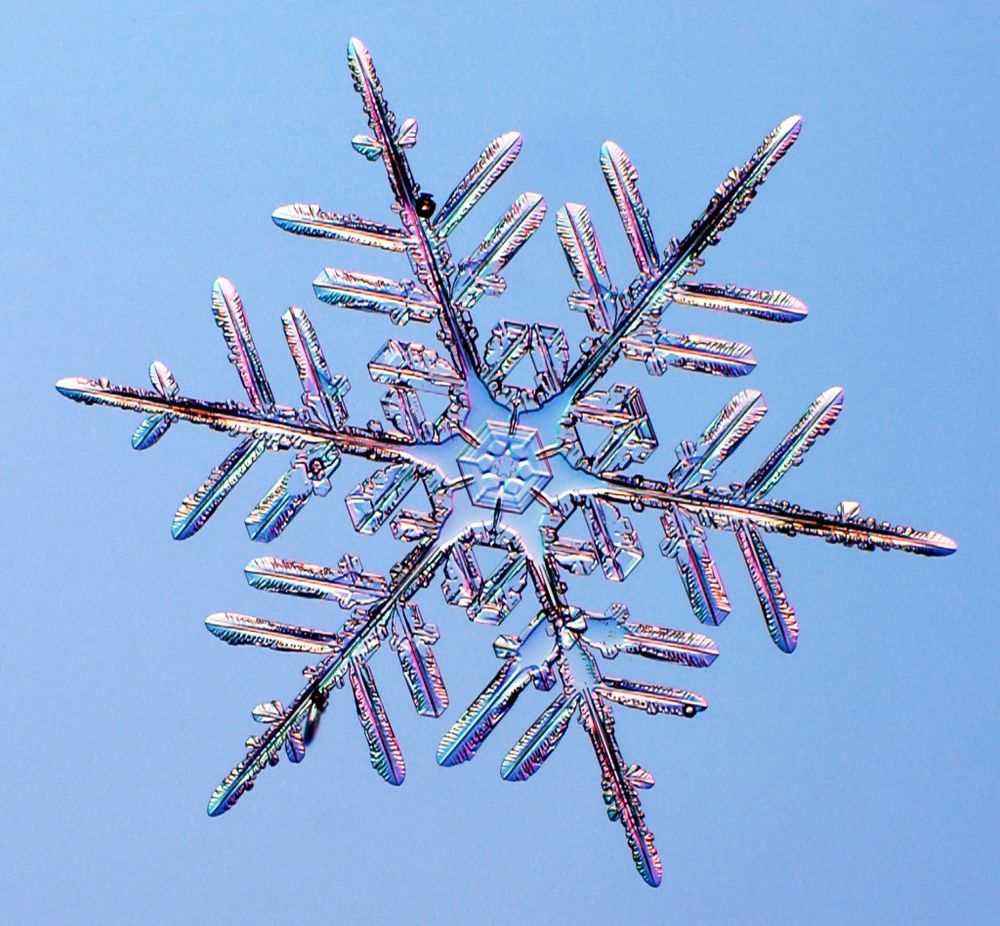 A snowflake. 
And the actual hint for day 7: search backwards from the result. This eliminates a lot of search branches - like you know there wasn't a concatenation if the numbers end differently.