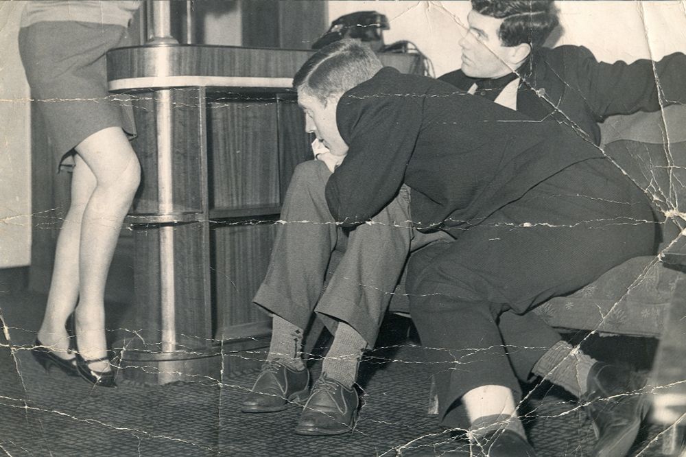 Chico Scott and me, can you imagine this being posed now? There'd be an outcry. 
