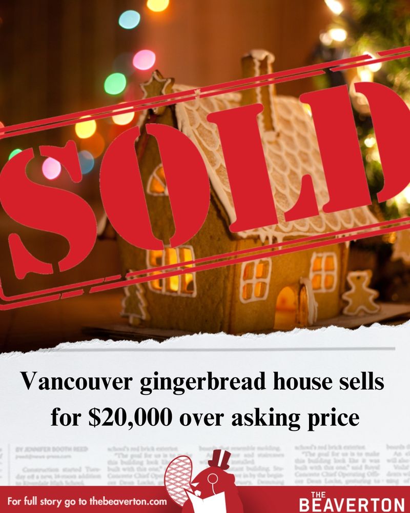 Vancouver gingerbread house sells for $20,000 over asking price