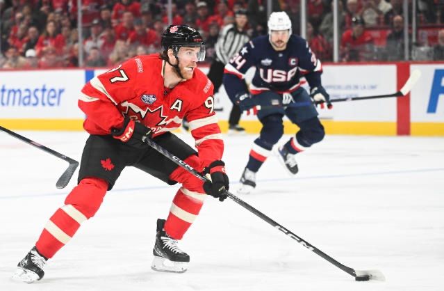 Canada being the best at hockey and the best at everything and you can never defeat us and CANADA! CANADA! CANADA!