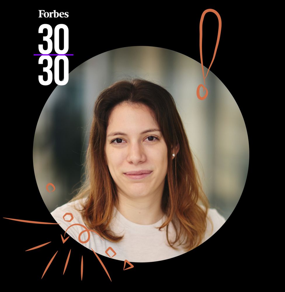 A photo of Eszter Kabos from the Forbes Hungary 30 under 30 feature.