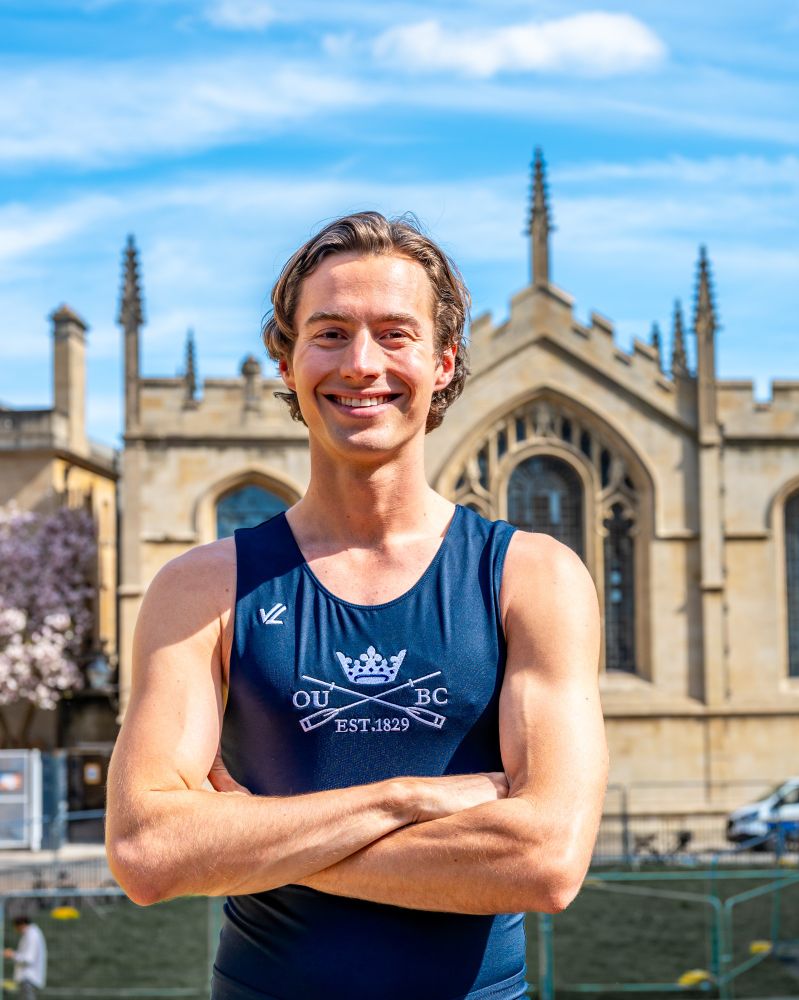 Simon van Teutem. Credit: Oxford University Boat Club.