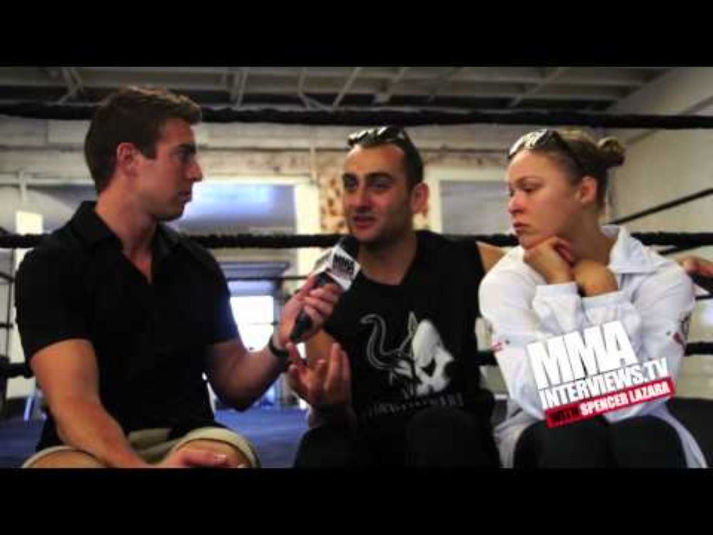 Ronda Rousey's striking coach Edmond Tarverdyan says he could beat Jose Aldo