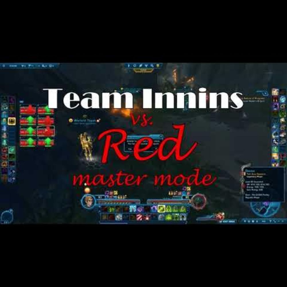 Team Innins vs. Red 8-person master mode