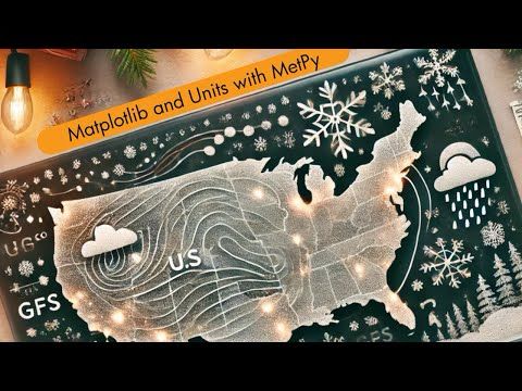 MetPy Mondays #319 - Streamline Your Matplotlib Plots with Units!