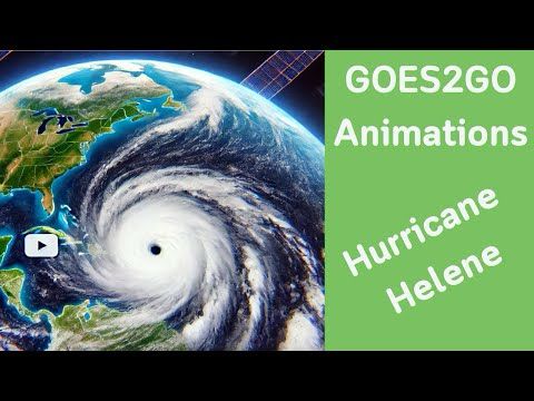 MetPy Mondays #321 - Visualizing Hurricane Helene with Python’s GOES2GO