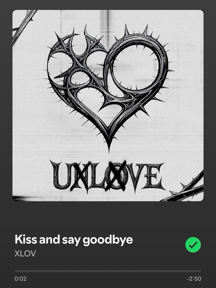 kiss and say goodbye by xlov 