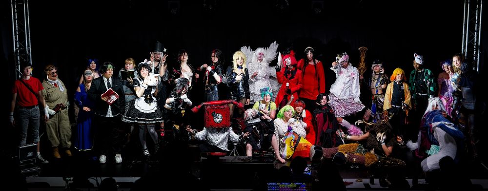 Photo de groupe du concours Défilé libre 2025