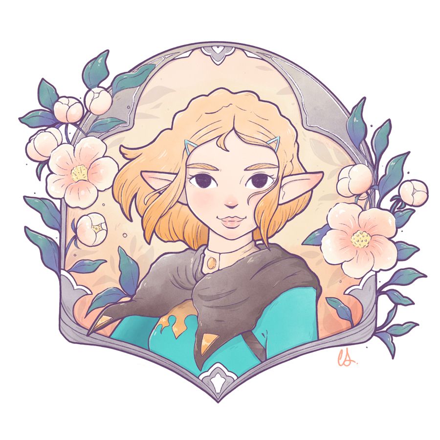 zelda fan art