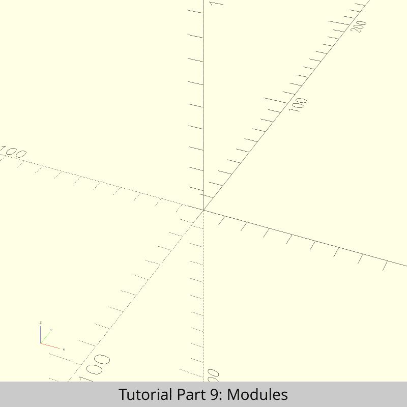 Screenshots of OpenSCAD fading in and out, the first shows two identical cubes with a spherical cutout. The second shows 3 bowls shaped like regular polygons with 5, 6 and 8 sides respectively and different wall thickness. The third shows 3 simple candle holders, in the back a small hexagonal one for a single candle, in the middle a simple one for two candles based on a short bar with cylindrical slots on each side. In front a holder for 3 candles, based on a ring having the cylindrical slots distributed evenly over the ring.