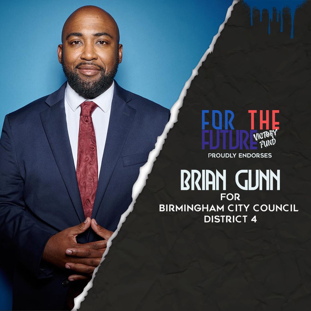 For The Future Victory Fund is proud to endorse @brianforbham.bsky.social for Birmingham City Council District 4!