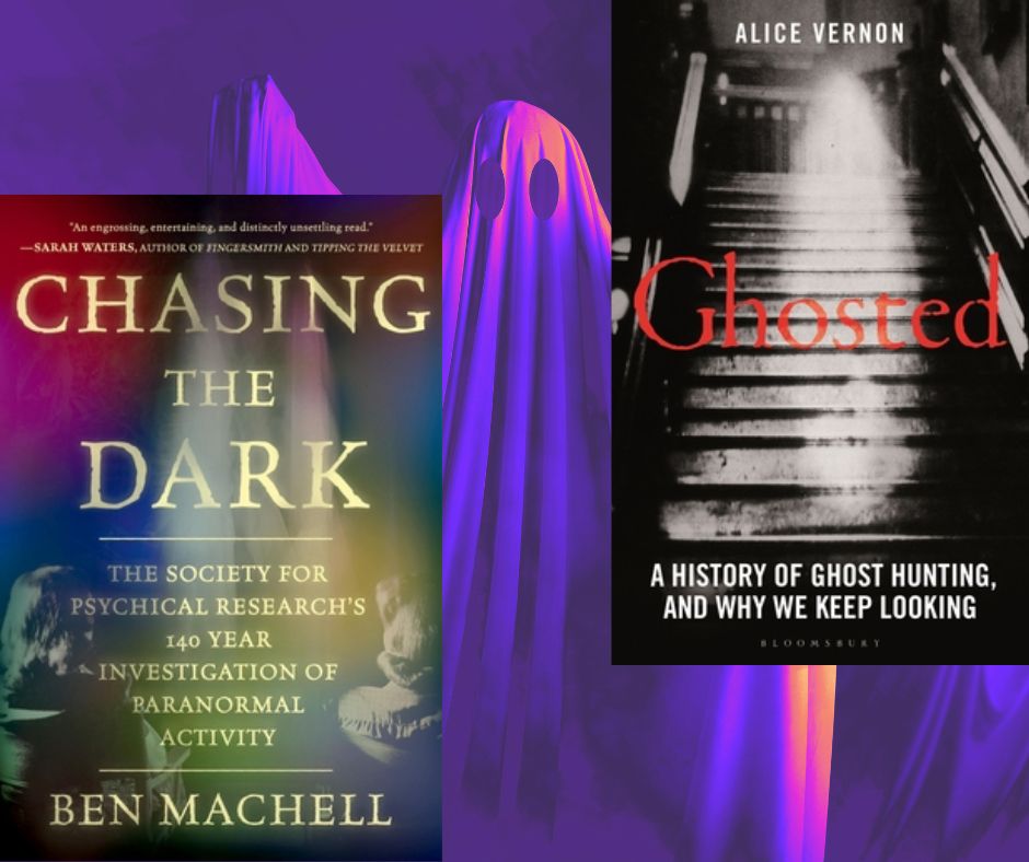 Two books about ghosts and paranormal occurrences, both currently discounted 20% through November 1st.

- Chasing the Dark: A 140-Year Investigation of Paranormal Activity, by Ben Machell
-Ghosted: A History of Ghost Hunting, and Why We Keep Looking, by Alice Vernon