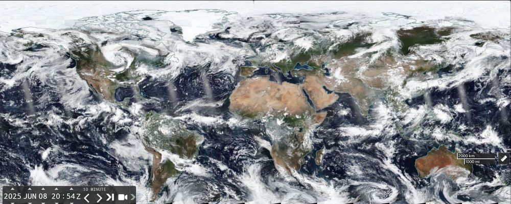 VISIBLE image from SNPP-VIIRS sensor for Jun7 and 8, 2025
