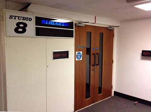 TC8 signs - Rehearsal and Transmission