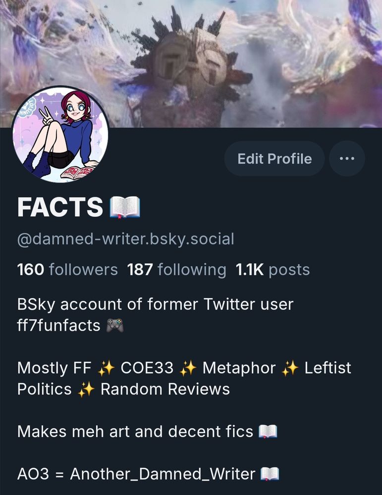 New layout of my account.