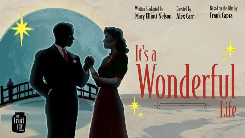 It's a Wonderful Life poster, Liverpool's Royal Court
