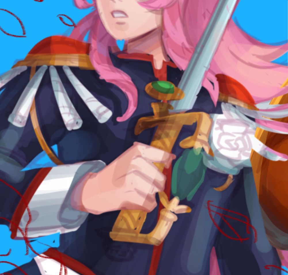 1st wip of a character from my sixfanarts