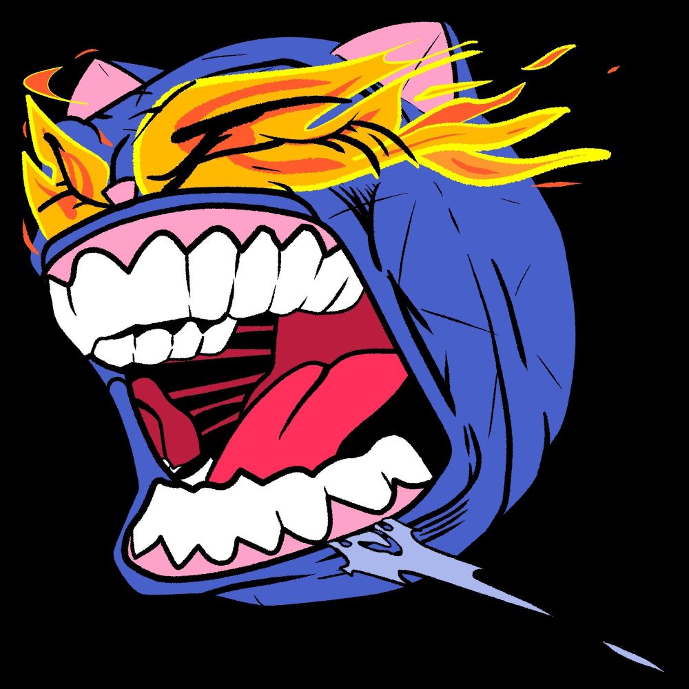 geo going absolutely feral (excited)