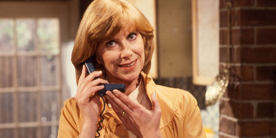 Wendy Craig as Ria, in the BBC sitcom Butterflies