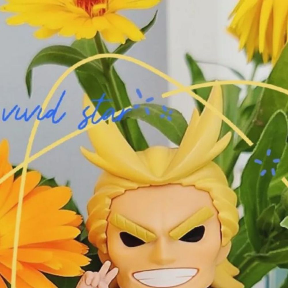 neko on Instagram: "✨🌟HAPPY BIRTHDAY MY BRILLIANT STAR🌟✨

Happy birthday All Might/Yagi Toshinori! 💛💙✨
(I forgot to take pics at the JP Market when I was wearing his sukajan! Orz Next time for sure!✨)...