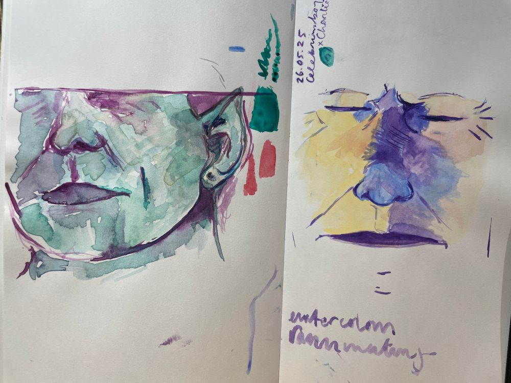 Some water colour Celebrimbor sketches 