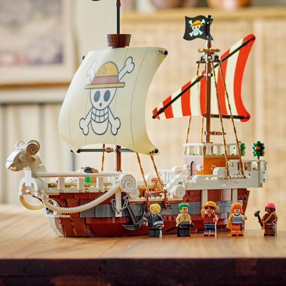 LEGO Reveals 7 ONE PIECE Sets Including The Going Merry and Straw Hat Pirate Minifigures