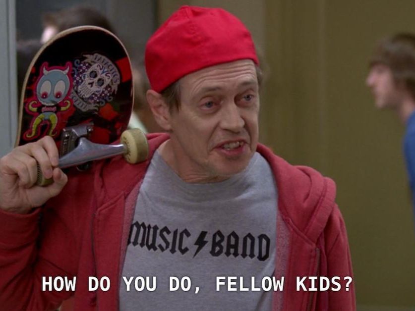 "How do you do, Fellow Kids?" meme