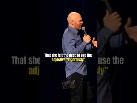 VIGOROUSLY 😂 BILL BURR #shorts