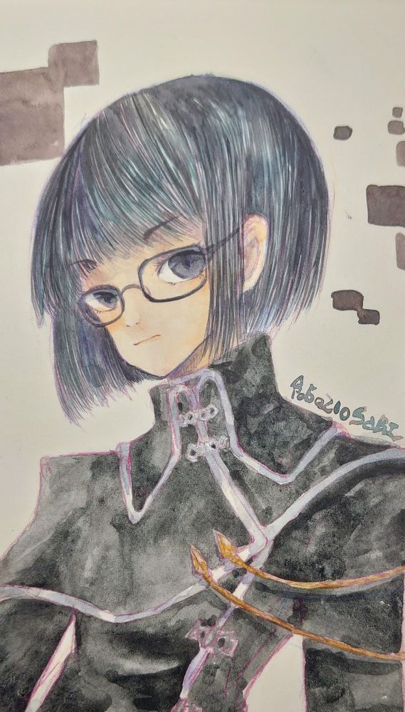 創作キャラのバストアップ