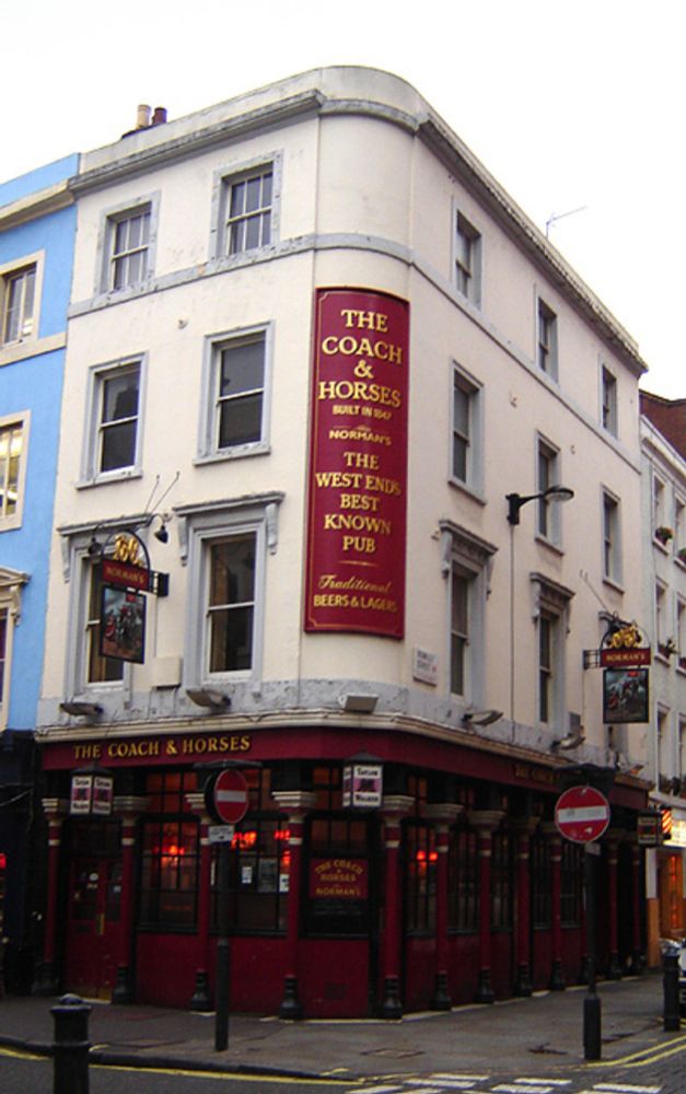 Coach and Horses, Soho - Wikipedia