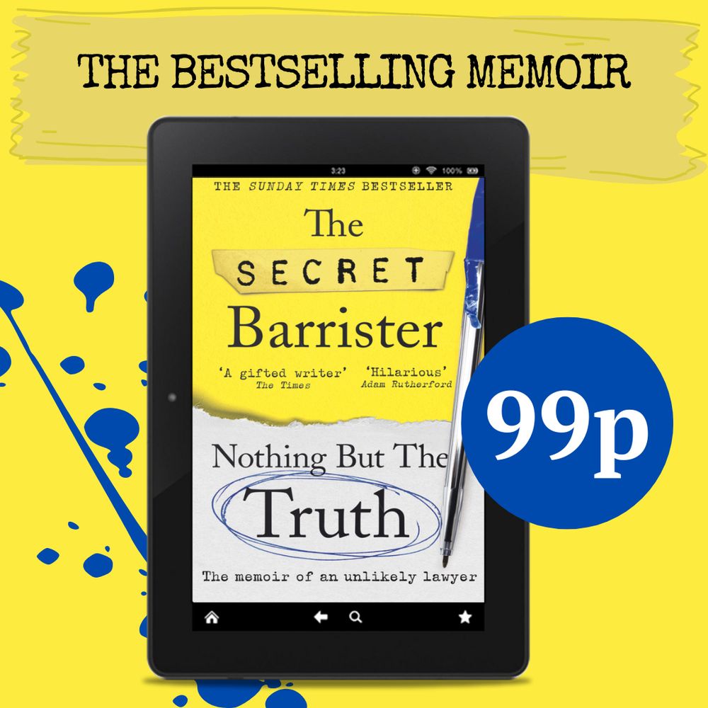 A picture of the cover of Nothing But The Truth with a 99p price sticker