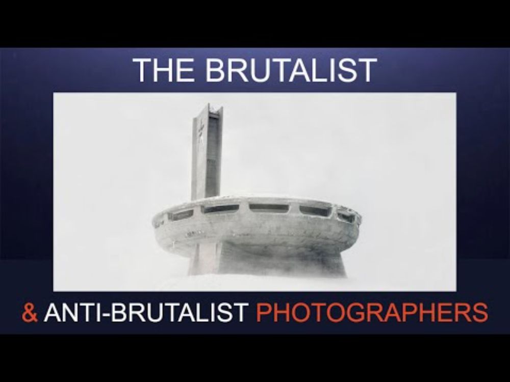 Photography of Brutalist architecture