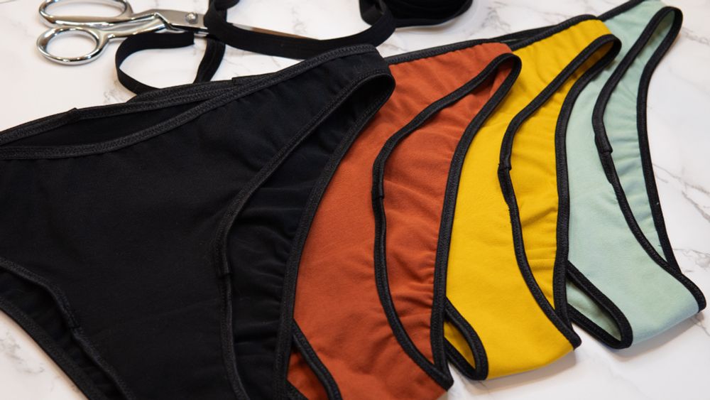 4 pairs of hand sewn underwear 