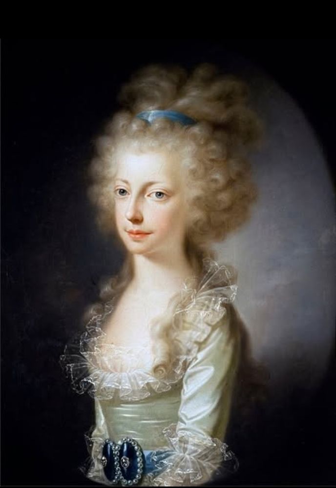 Fatima Giordano: Queens in the Mirror: Fashion and Image Choices between Maria Carolina and Maria Clementina in the Kingdom of Naples (Portrait of Maria Clementina of Austria, Duchess of Calabria, Joseph Hickel, 1796 Naples, Royal Palace)