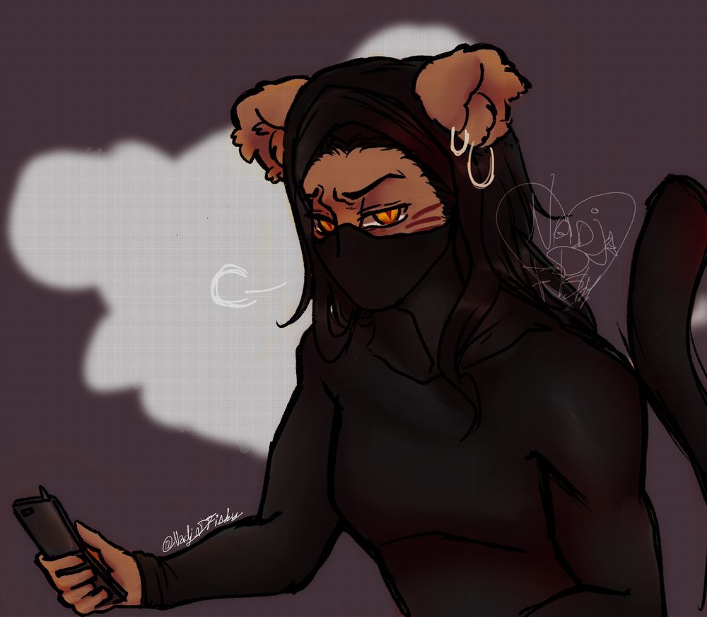 Personagem do meu amigo que quis ilustrar 