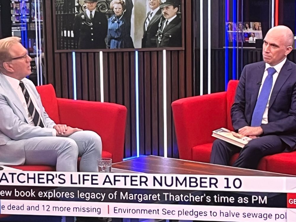 Two men on GB News.