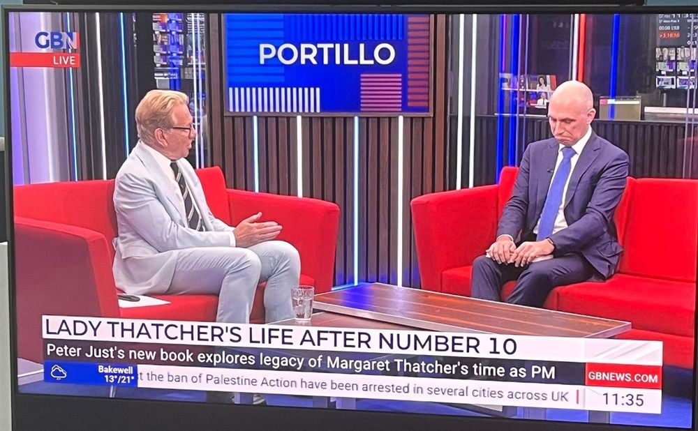 Two men on GB News.