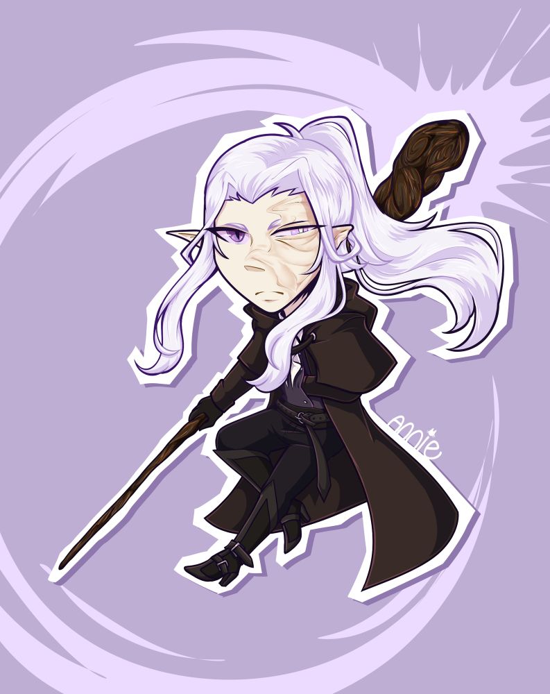 A commission sample of my oc