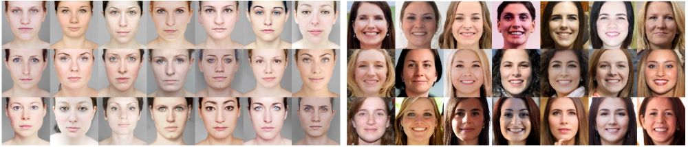Natural and synthetic faces used by Uittenhove et al. (2024, Computers in Human Behavior Reports)