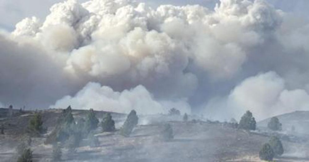 Firefighting air tanker missing near Falls Fire in Eastern Oregon