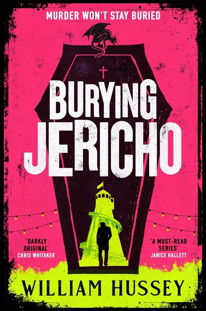 Front cover of Burying Jericho by William Hussey, 2025