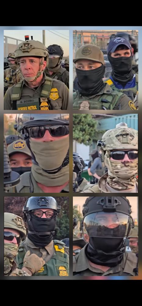 Captain Bovine and his band of merry, masked thugs at Broadview.  