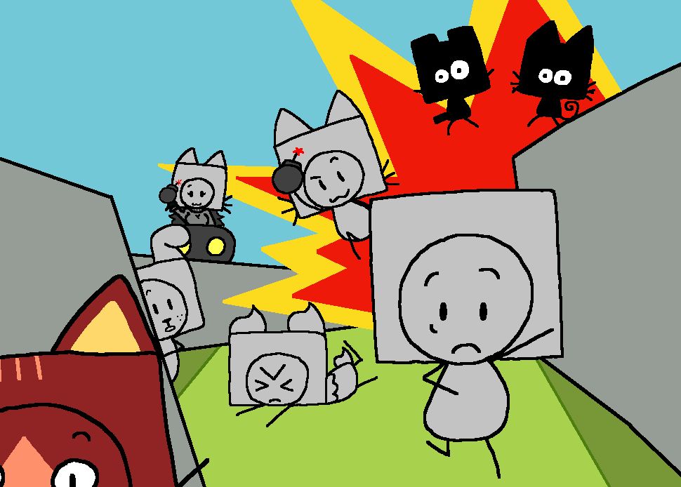 Bomberman stuff but with my ocs.