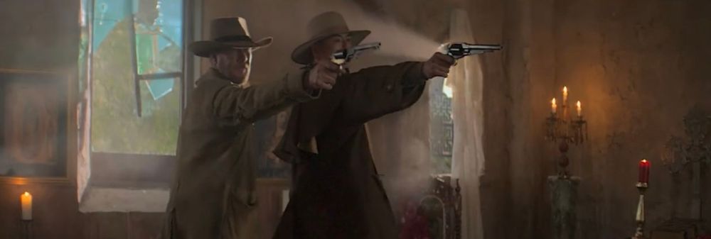 Two bounty hunters go their own way to collect bounties but help each other out when it comes to the more challenging bounties. That ending though…