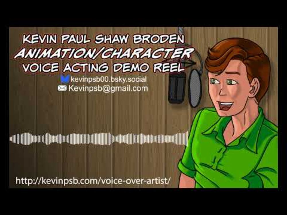 My Character/Animation Voice Acting Demo Reel